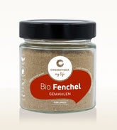 Fenchel ganze Samen oder gemahlen im Glas, Bio 70-80gr